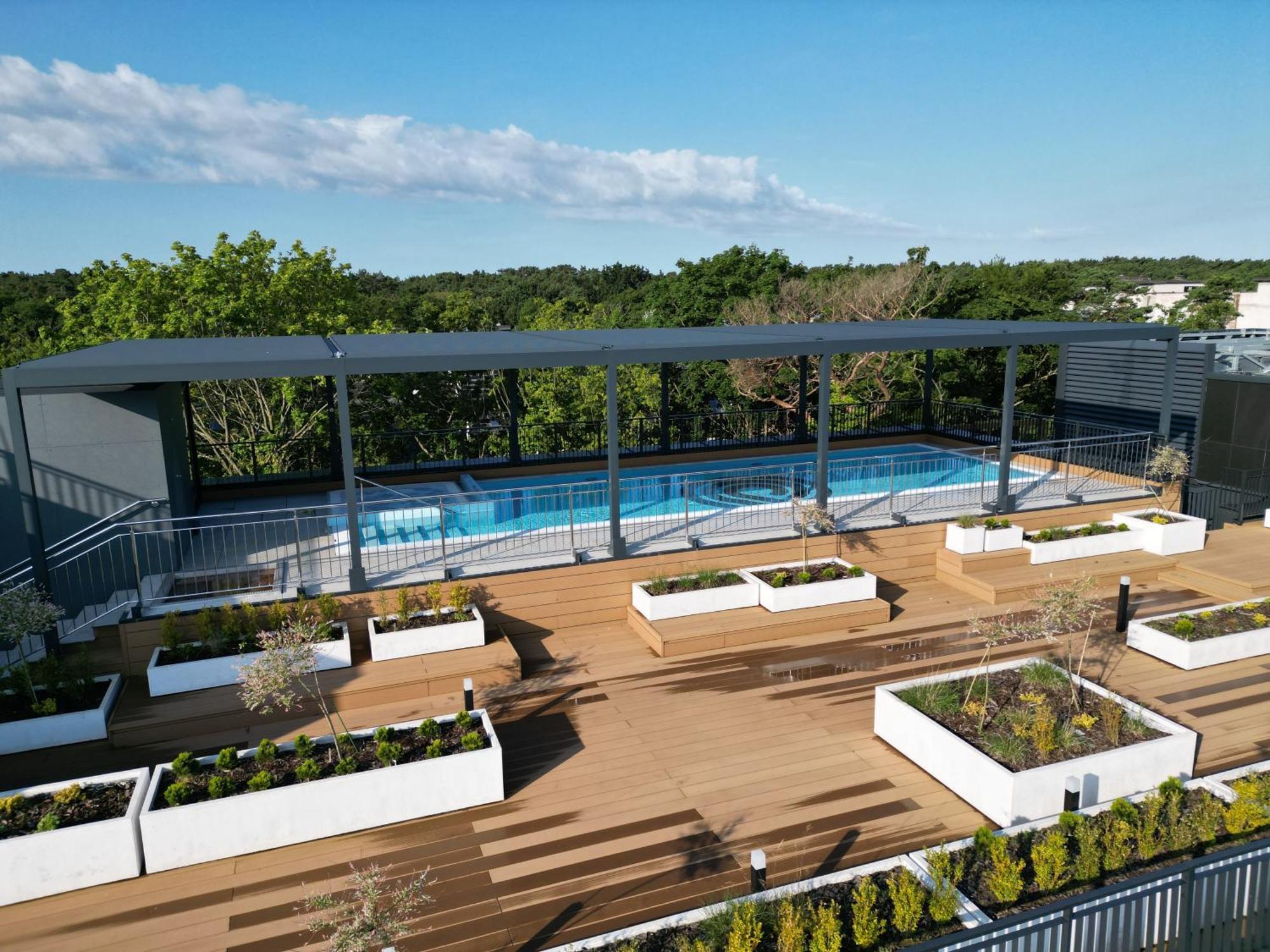 Seaside Garden Blue Apartamento Świnoujście Exterior foto